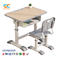 Bureau d'étude avancé pour fabricants avec tiroirs, dossier ventilé, tables et chaises scolaires pour projets scolaires OEM ODM