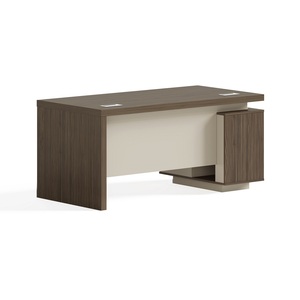 Phật sơn nhà máy Modular văn phòng bằng gỗ bàn L/R trao đổi coworking <span class=keywords><strong>Workstation</strong></span> đồ nội thất với mở rộng không gian mở cho nhân viên - Product Image 2