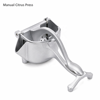 Aluminiumlegering handmatige fruitpers citroen limoen sinaasappel sapcentrifuge zware uitvoering keuken citruspers aangepaste logo OEM groothandel