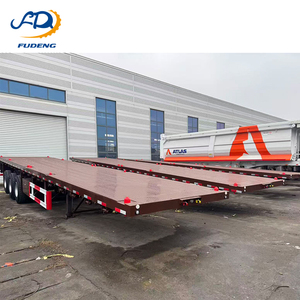 Semi-remorque porte-conteneurs <span class=keywords><strong>à</strong></span> plateau plat durable de 40 pieds <span class=keywords><strong>à</strong></span> <span class=keywords><strong>vendre</strong></span> avec porte-roues de secours pour le transport de conteneurs sur le marché africain - Product Image 6