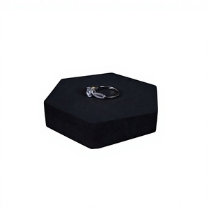 Bague MAGNUS en argent sterling 925 Silverings, motif géométrique en grappe, plaqué rhodium, diamant taille poire, perle, platine - Product Image 1