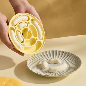 Molde de silicona para salchichas de alto valor para suplementos alimenticios caseros para bebés, herramienta creativa para cocinar al vapor para el hogar, herramientas para asar pasteles calientes - Product Image 2