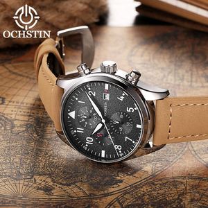 OCHSTIN 043 Wholesale Orange Gents Quartz <strong>Watch</strong> <strong>Activity</strong> PU Leather Band Waterproof Luminous 24 Hour Date Display Reloj <strong>Watch</strong> - Product Image 5