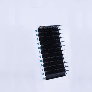 Extension ciglia Camellia 0.07mm fatte a mano in PBT, Mega Volume Russo Professionale L/<span class=keywords><strong>LU</strong></span>/B/C/CC/D, lunghezza 17mm, curvatura C - Product Image 6