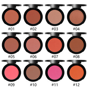 แป้งบลัชออนอัดเม็ดสีสูงสีดำน่ารักออร์แกนิกไม่ติดทนนาน - Product Image 2