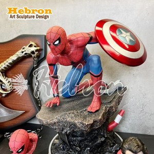 Statue grandeur nature Spiderman, figurine d'action d'extérieur, sculpture anime, décoration publique, décoration artistique pour la maison et le cinéma, Super Man, Mario - Product Image 4
