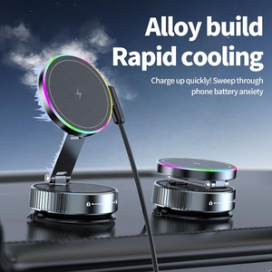 ที่ชาร์จโทรศัพท์ในรถยนต์แบบพับได้คุณภาพสูง Xx K3 วัสดุอัลลอยด์ รองรับการชาร์จไร้สาย 15W พร้อมที่ยึดโทรศัพท์แบบแม่เหล็ก พอร์ต Type-C - Product Image 4