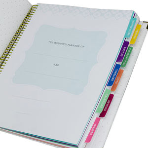 Custom Luxury Promotional Notebooks Subject Single Coil Bound Life Wedding Pocket <strong>Planner</strong> Notebook <strong>Journal</strong> Project for <strong>Men</strong> - Product Image 5