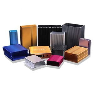 China Factory Manufacturer OEM Custom Sandblasted Surface IP54 Protection Extruded Aluminium Electronic HDD Housing <b>Enclosure</b> - Product Image 1
