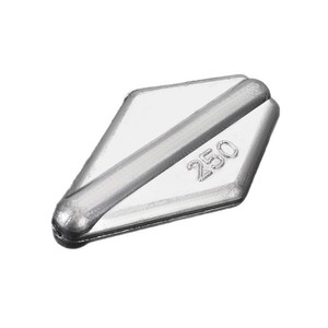 Noyau en plastique en forme de fil traversant/plomb en acier-conception d'avion plat pour tige de roche/tige de radeau longue coulée matériel de pêche - Product Image 2