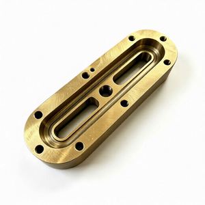 บริการเครื่องจักรกลซีเอ็นซี 5 แกน ความแม่นยำสูง รับผลิตตามแบบ OEM อะไหล่เครื่องกลึง อะไหล่เครื่องตัดลวดด้วยไฟฟ้า อะไหล่เครื่องกลึงโลหะอะลูมิเนียม เหล็ก ทองเหลือง - Product Image 2
