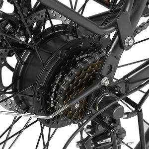 Para SAMEBIKE PRO 26 \ "bicicleta eléctrica plegable Unisex para adultos 36V 15Ah batería de litio 7 velocidades marco de acero de alto carbono 15Ah - Product Image 5