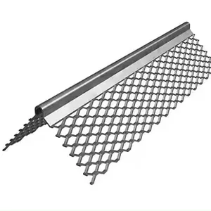 China Supplier Hot Sale New Plaster Angle Corner Bead Wall Galvanized Expanded Metal Angle Bead For Wall Protection