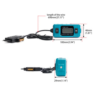 Cnbj-611 Automotive Current Tester Digital 12V Blue Car <b>Diagnostic</b> <b>Tool</b> Battery Checker - Product Image 2