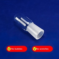 Tube de quartz pur à 99,99 %, résistant à la chaleur, transparent, en quartz fondu, surface polie, pour pliage/soudage/découpe