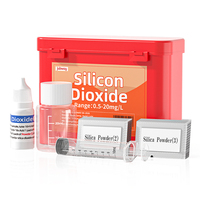 Jubway Silica Test Kit 0.5-20mg/L for Boiler & Industrial Water, Silicon Dioxide Test Kit with 30 Tests, Water Quality Test Kit