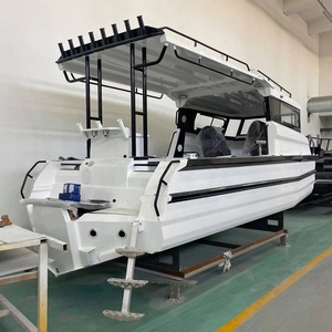 Bateau de pêche de luxe en aluminium de 7,5 m/25 pi, facile à manier, sans moteur hors-bord, en promotion - Product Image 1