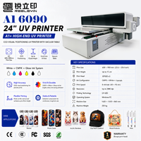 Imprimante UV industrielle 6090 avec caméra CCD intelligente, machine d'impression en production par lots pour les petites entreprises