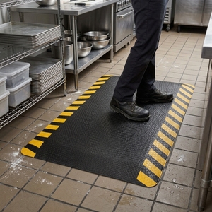 Tapis anti-fatigue industriel, tapis de sol ergonomique pour le travail en position debout - Soutien de sécurité pour les douleurs aux jambes et au dos - Product Image 2