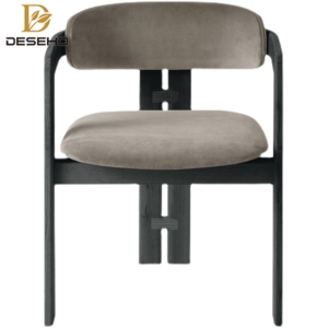 Silla de comedor italiana Normcore 0414 de madera de fresno macizo, muebles modernos simples de gama alta para el hogar para hoteles y mesas de té - Product Image 3