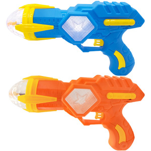 Space <b>Projector</b> Gun Plastic Electric Pistol With Sound Light For Children 4-6 Years Old Toy - Product Image 1