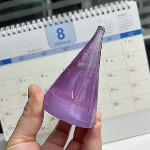 Zafiro Violeta Sintético al por Mayor, Método Czochralski, Piedra en Bruto sin Cortar para Joyería y Manualidades - Product Image 4
