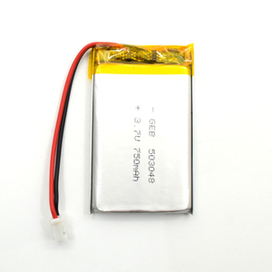 Rechargeable lithium polymer battery 503048 3,7 v 750 mah New Li-Ion battery for smart devices - Product Image 1