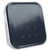 Lecteur Rfid IP67 à cadre métallique 13.56Mhz/125khz, clavier de lecteur de contrôle d'accès de porte Wiegand