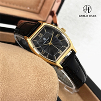Reloj de cuarzo Pablo Raez 268 alto valor estético diseño de moda nicho Retro en forma de barril minimalista impermeable reloj de cuarzo