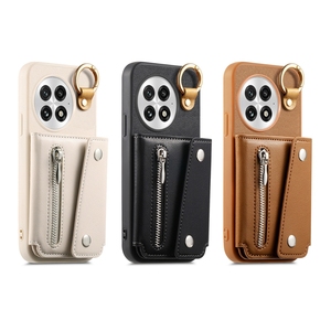 Funda Protectora para Teléfono con Cartera a Prueba de Golpes para One Plus 13/One Plus 13R, para <span class=keywords><strong>Huawei</strong></span> <span class=keywords><strong>Mate</strong></span> 70 <span class=keywords><strong>Pro</strong></span> 5G, Funda Delgada con Bolsillos para Tarjetas - Product Image 1