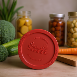 Couvre-bocaux en silicone pour pots Weck 100 mm, couvercle de stockage étanche - Product Image 2