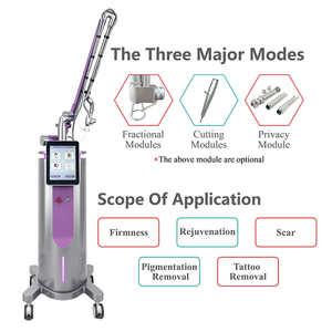 เครื่องเลเซอร์ CO2 Fractional RF tube ระดับมืออาชีพ 60W 10600nm สำหรับการฟื้นฟูผิวหนัง ใช้ในเชิงพาณิชย์ - Product Image 4