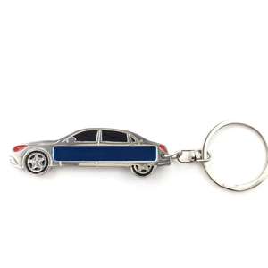 الأكثر مبيعًا لوحة ترخيص سيارة محفورة مع لوحة أرقام مستطيلة مضادة للخسارة تصميم سلسلة مفاتيح مجوهرات معدنية - Product Image 3