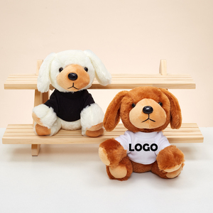 Peluche de <span class=keywords><strong>chien</strong></span> de 15 cm de haute qualité avec logo personnalisé, cadeau promotionnel <span class=keywords><strong>pas</strong></span> <span class=keywords><strong>cher</strong></span> pour la fin de l'année scolaire, cadeau souvenir, jouet en peluche - Product Image 2