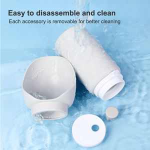 Bình nước uống cho chó mèo ngoài trời bán buôn số lượng nhỏ, in logo tùy chỉnh, di động, gấp gọn, làm bằng silicon - Product Image 3