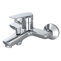 Robinet de douche Yuson série 3406 ZINC + PPA, robinet chromé pour salle de bain et cuisine