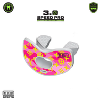 Protector Bucal XXBEAST 3.0 Ready Fit, Protector Labial Transpirable de TPR, Protector de Dientes, Bandera Americana, Fútbol Americano, Deportes, Modelo CN