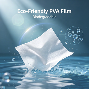 OEM 100% PVA Non-tissé, Rouleau de stabilisateur de broderie <span class=keywords><strong>soluble</strong></span> dans l'eau, Tissu textile <span class=keywords><strong>soluble</strong></span> pour broderie - Product Image 5