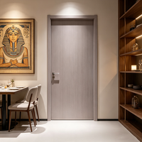 Porte en panneau hydrofuge peinte, design moderne, usage intérieur, chambre et bureau, WPC insonorisé, garantie 3 ans
