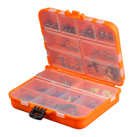 Kit de pêche portable OEM 213 pièces Sea Rock, ensemble complet d'accessoires de pêche, hameçons, plombs, émerillons, spinners, fils d'acier