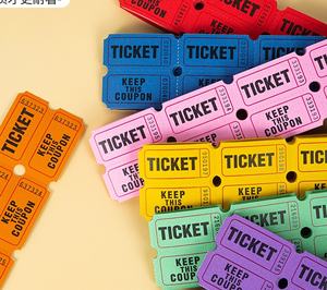 ชุดตั๋ว100มีสีสันต่อเนื่องจำนวนจับ<span class=keywords><strong>ฉลาก</strong></span>วัสดุกระดาษสไตล์ดนตรีสำหรับงานเลี้ยงงานรื่นเริงการแข่งขันกีฬากระเช้า<span class=keywords><strong>ของขวัญ</strong></span> - Product Image 3