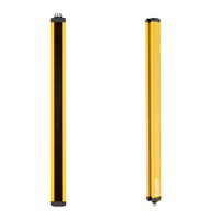 Rideau lumineux de sécurité pour porte à enroulement |   Dispositif de protection automatique des portes |   Capteur de sécurité LED lumineux IP65, portée de détection 0,1-20m
