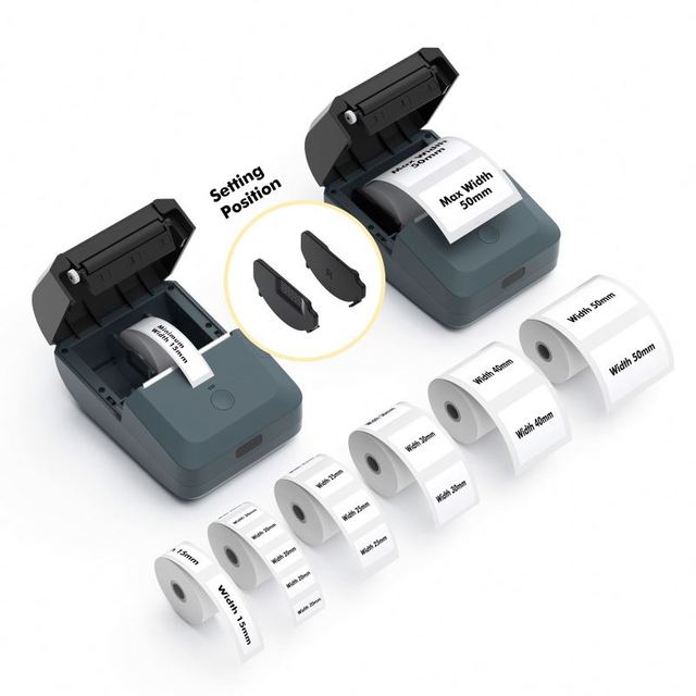 Factory Supply Mini Receipt Mobile Wireless Thermal Mini Printer Esc/pos Label Printer Mini Portable Thermal Pocket Printer