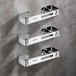 Estante Caddy de <span class=keywords><strong>ducha</strong></span> a prueba de herrumbre de <span class=keywords><strong>acero</strong></span> <span class=keywords><strong>inoxidable</strong></span> SUS304, estantes de baño con clavos <span class=keywords><strong>sin</strong></span> perforación para organizador de almacenamiento de baño - Product Image 4