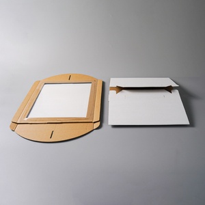 Sunshine Custom New Plain White 12*14 Inch Birthday Wedding Cake <b>Box</b> Portable with High Transparent Window - Product Image 5