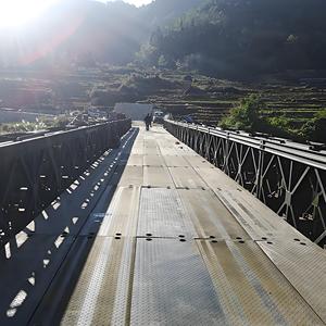 <span class=keywords><strong>Puente</strong></span> <span class=keywords><strong>Bailey</strong></span> de acero prefabricado: Certificado ISO 9001, opciones de tramo de 6m-60m, uso <span class=keywords><strong>militar</strong></span> y civil - Product Image 4
