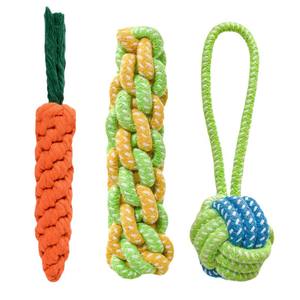 Giocattoli Interattivi Ecologici per Animali Domestici Realizzati in Corda di Cotone Naturale, Perfetti per l'Affettuoso Rapporto e le Sessioni di Esercizio di Cani e Gatti al Chiuso - Product Image 5