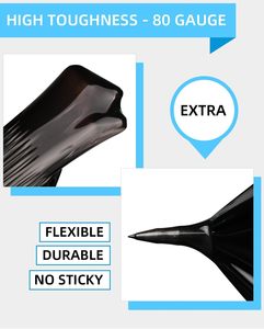 Hot Selling Sparkforest Black Stretch Film 50cm Width Heavy Duty LLDPE <strong>Pallet</strong> <strong>Wrap</strong> for Industrial Packaging - Product Image 2