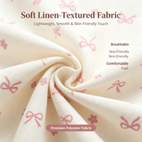 Rideau de douche en tissu polyester imperméable à imprimé petites fleurs et nœud rose mignon, rideau de salle de bain décoratif Coquette