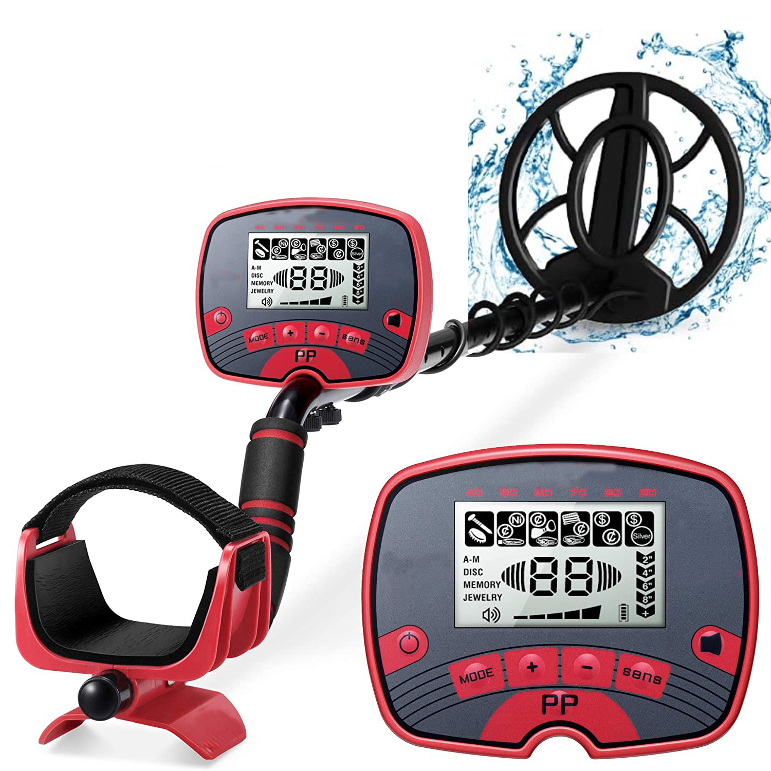 Горячая Распродажа MD-810 металлоискатель для золота Электронные измерительные приборы профессиональные промышленные металлодетекторы